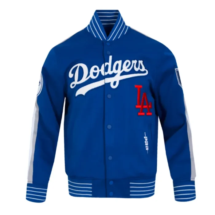 LA Dodgers Current Logo Game Day Blue Jacket