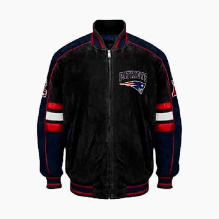 New England Patriots Suede Jacket