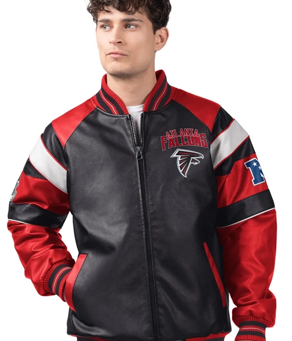 Atlanta Falcons Leather Jacket