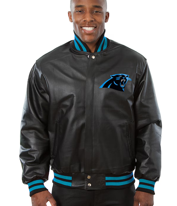 Carolina Panthers Leather Jacket
