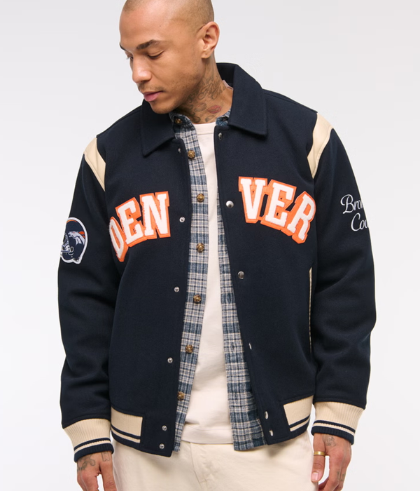 Denver Broncos Varsity Jacket