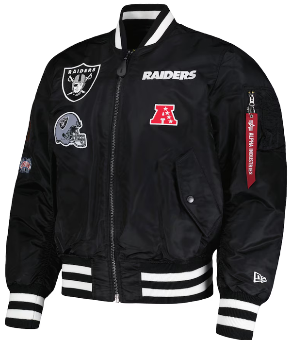 Las Vegas Raiders Bomber Jacket
