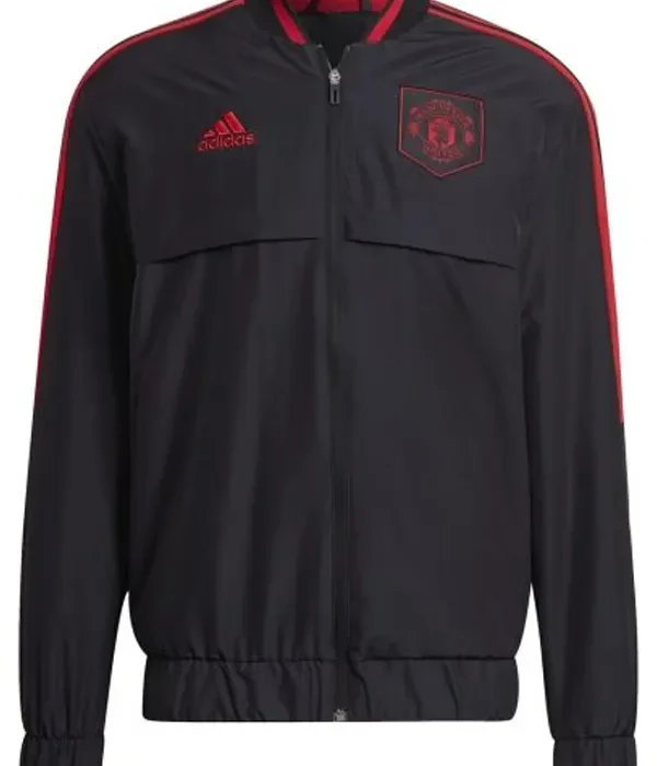 Manchester United Black Anthem Jacket