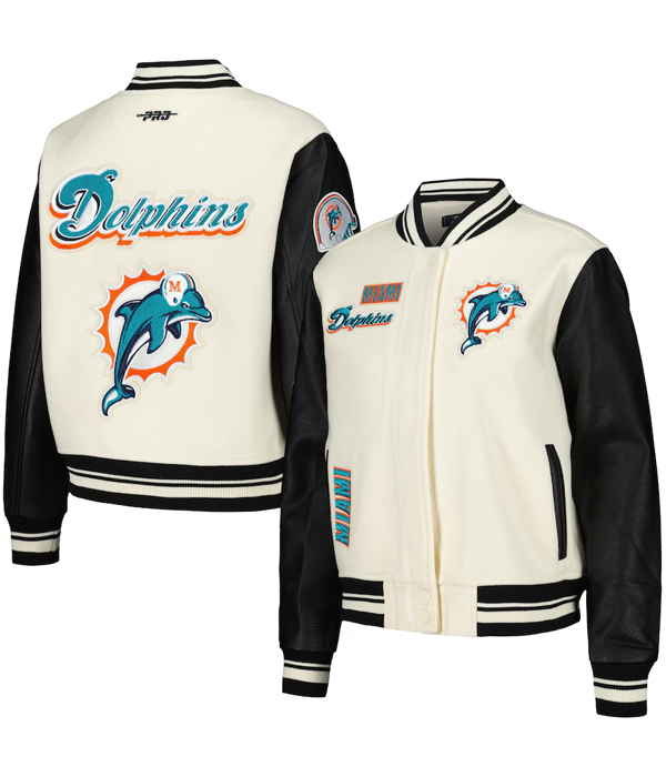 Miami Dolphins Varsity Jacket