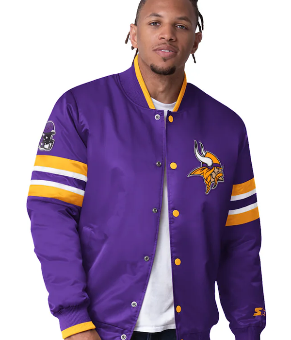 Minnesota Vikings Varsity Jacket