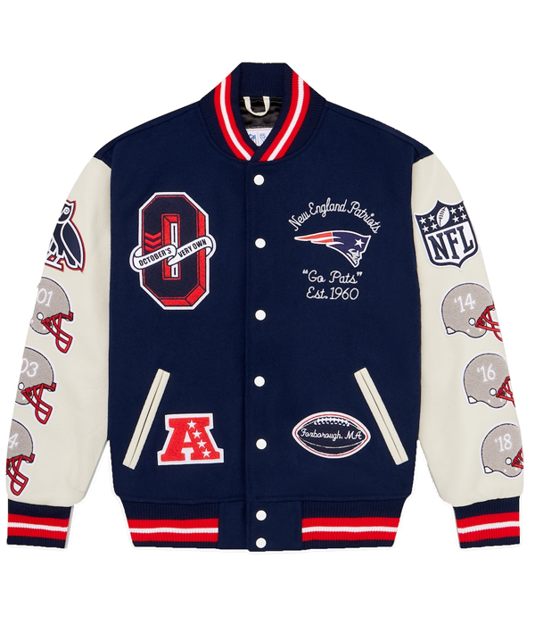 New England Patriots Varsity Jacket