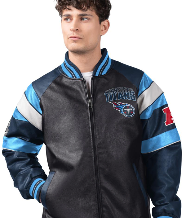 Tennessee Titans Leather Jacket