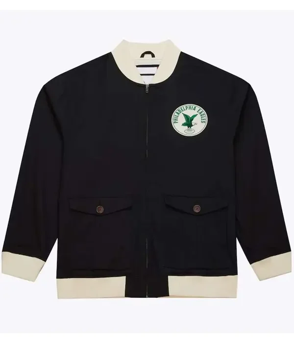 black-philadelphia-eagles-cotton-twill-jacket