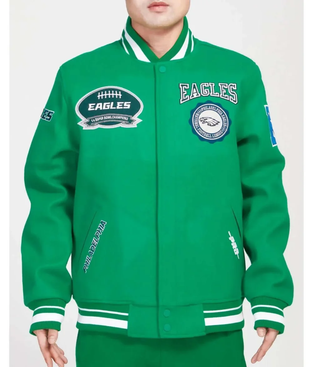 crest-emblem-philadelphia-eagles-kelly-green-varsity-jacket