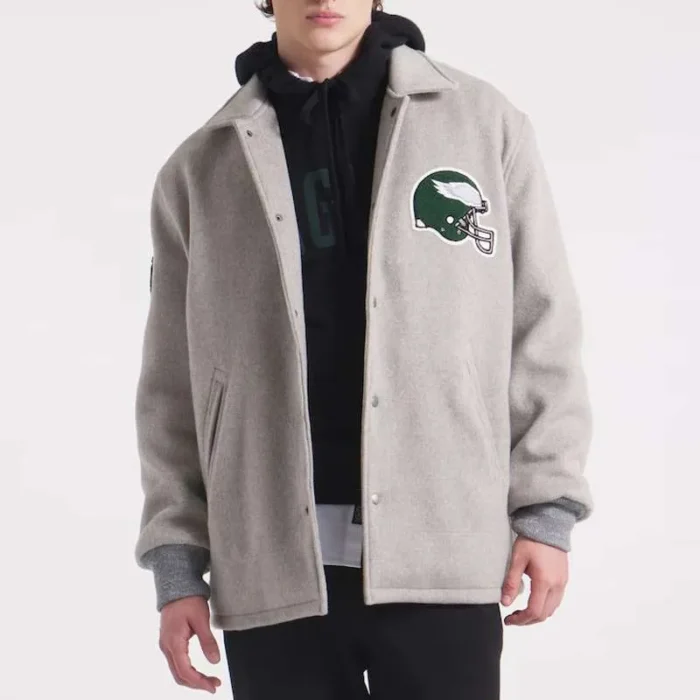 philadelphia-eagles-heather-gray-wool-jacket