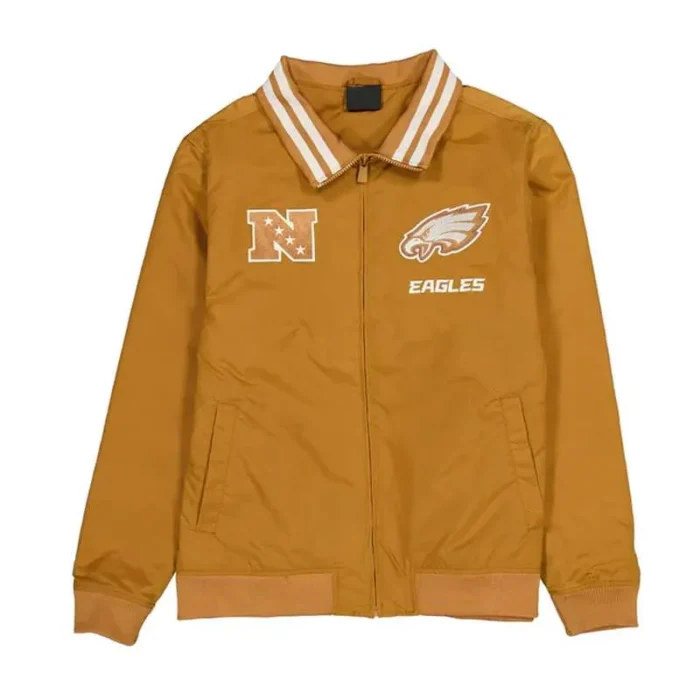 philadelphia-eagles-light-bronze-logo-select-jacket