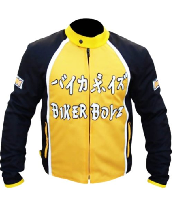 Biker-Boys-Derek-Luke-Yellow-Motorcycle-Leather-Jacket