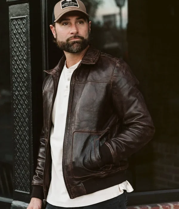 Dark Brown Leather Jacket