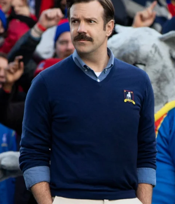 Jason-Sudeikis-Ted-Lasso-Sweater-Blue