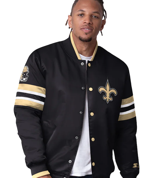 New Orleans Saints Varsity Jacket