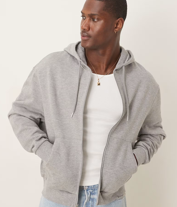 Oversized Zip Up Hoodie