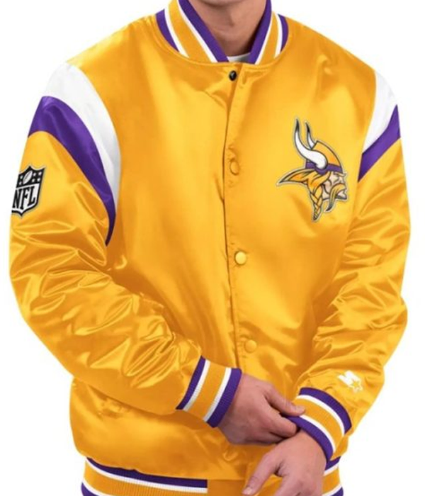 Starter-Minnesota-Vikings-Yellow-Jacket