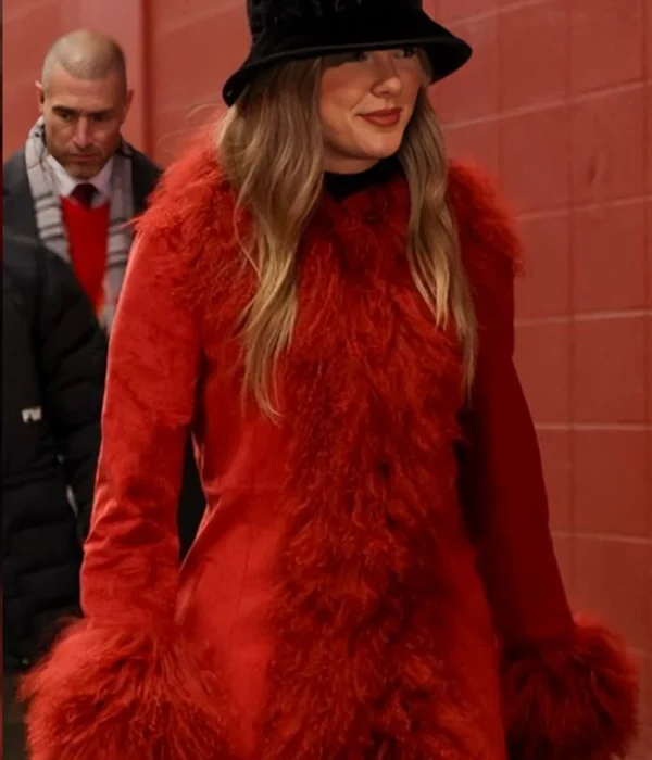Taylor Swift Red Coat Chiefs Game