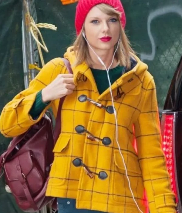 Taylor-Swift-Paddington-Bear-Yellow-Toggle-Coat