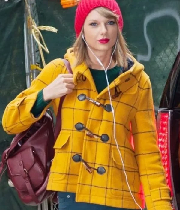 Taylor-Swift-Paddington-Bear-Yellow-Toggle-Coat