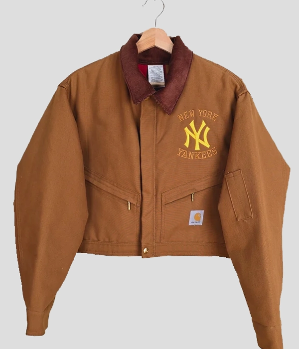 Vintage Carhartt X NY Yankees Crop Jacket