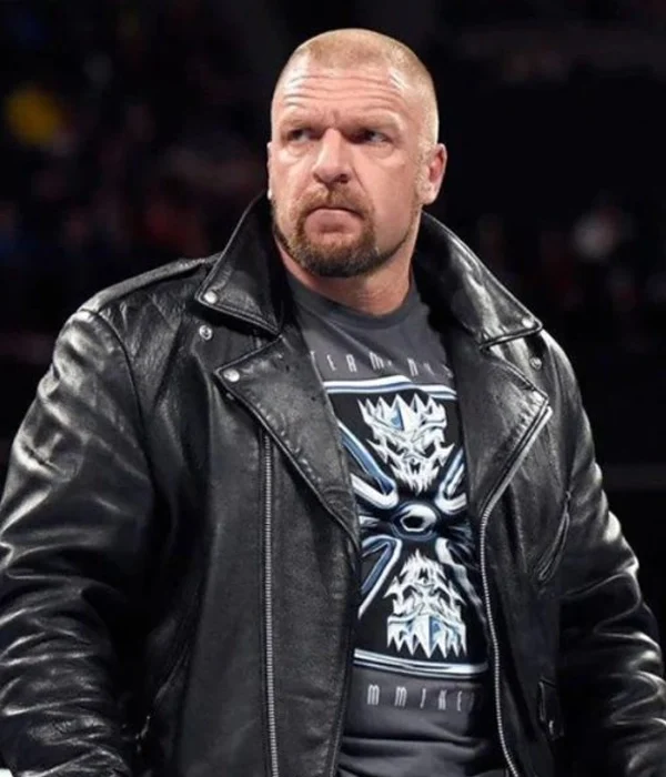 WWE-Triple-H-Raw-Leather-Jacket