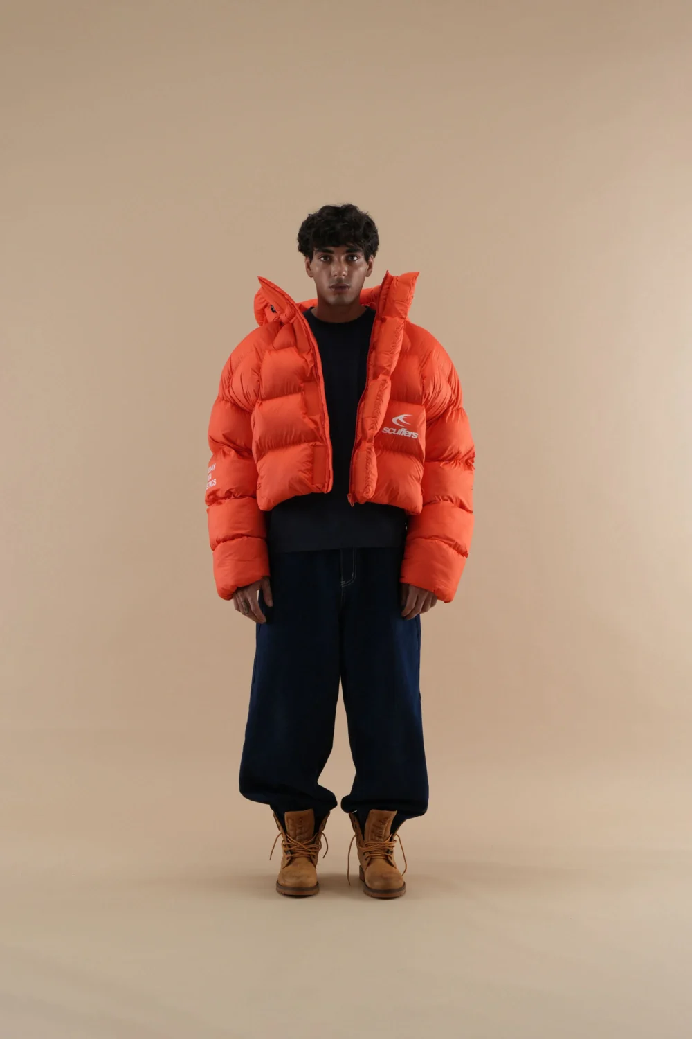 Buy-Scuffers-Puffer-Jacket-Orange