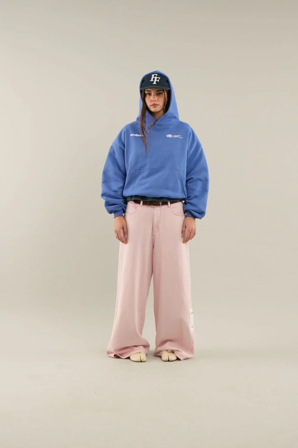 Buy-Grey-And-Blue-Hoodie