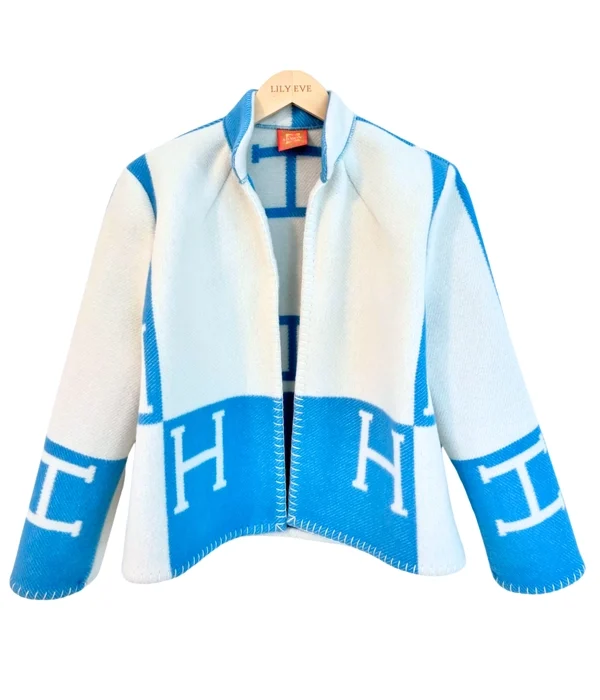 Lily Eve Hermes Jacket Blue