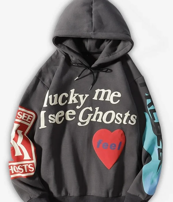 Lucky Me I See Ghosts Hoodie