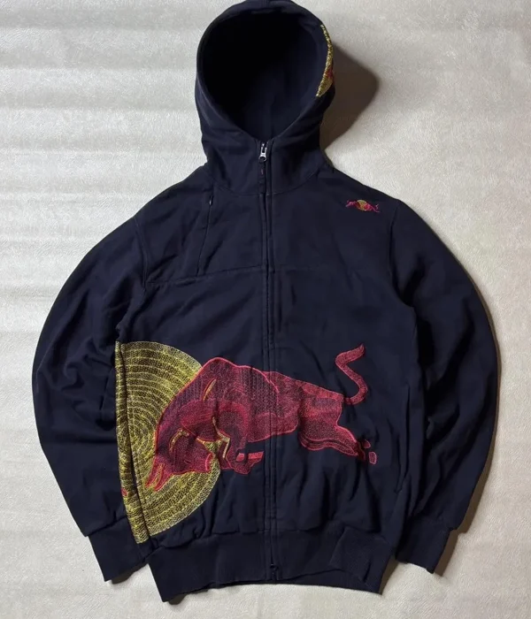 Navy Vintage Redbull Hoodie