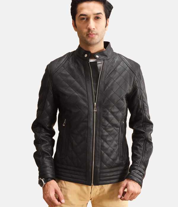 Quilted Leather Jacket