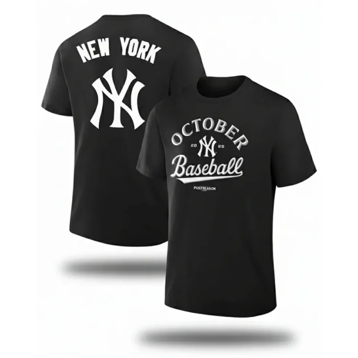 Yankees-October-2025-Baseball-Shirt-Black