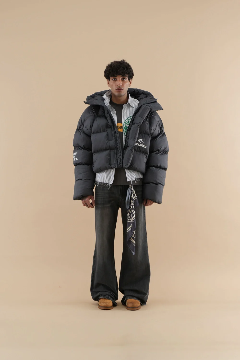 Puffer-Jacket-Black
