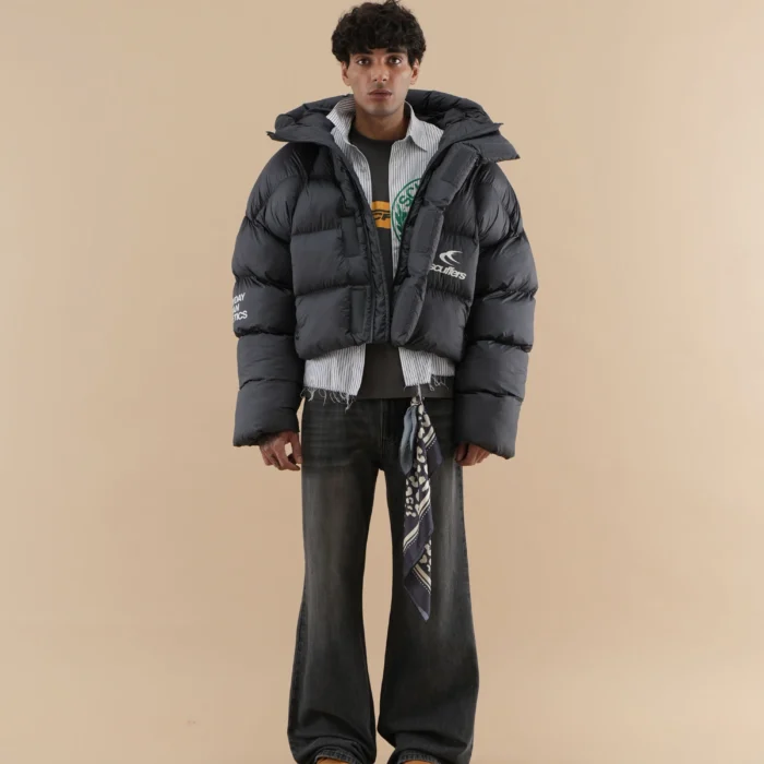 Puffer-Jacket-Black