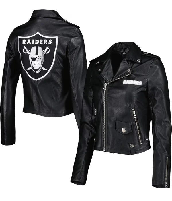 womens-the-wild-collective-black-las-vegas-raiders-studded-full-zip-leather-jacket