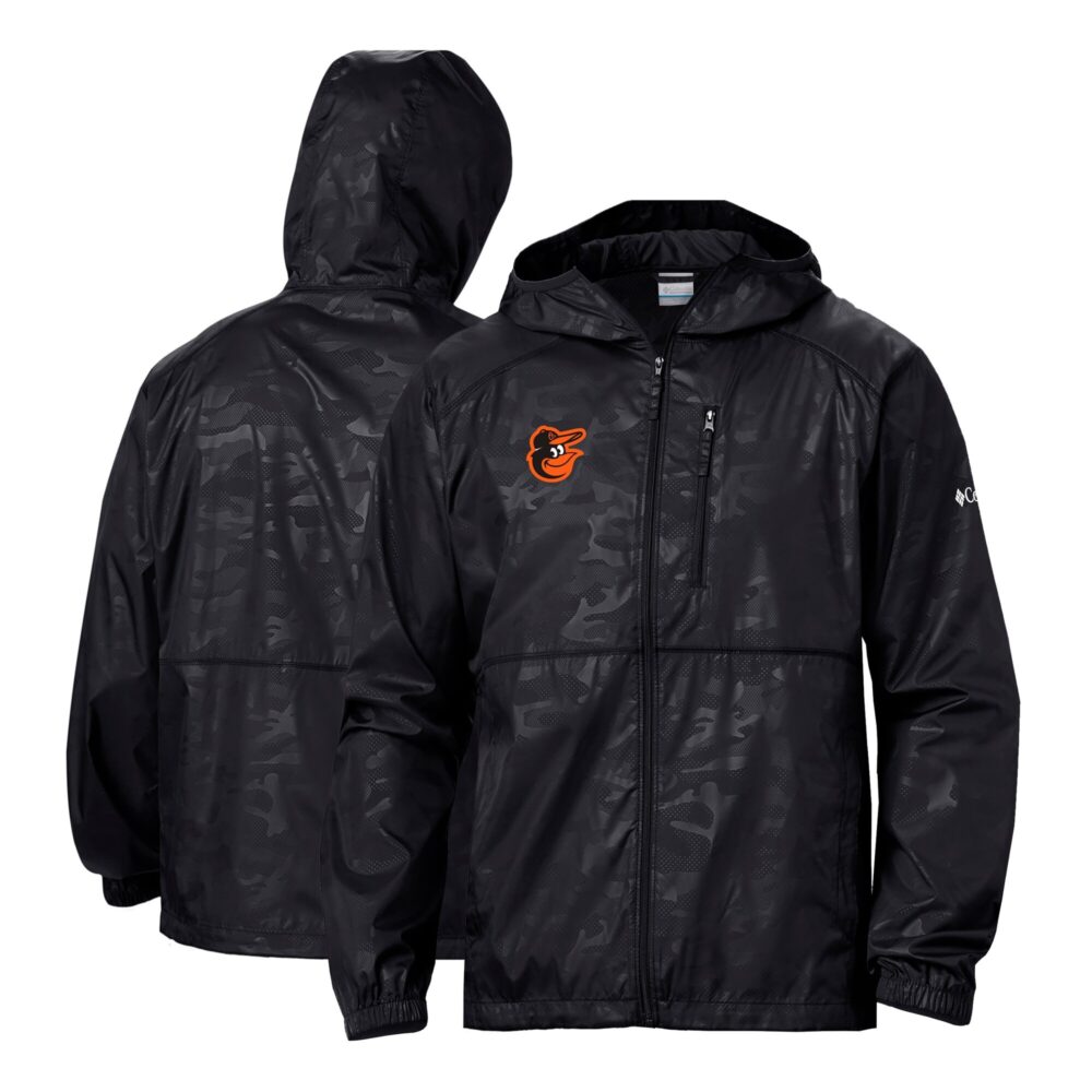 mens-columbia-black-baltimore-orioles-camo-flash-forward-full-zip-team-logo-windbreaker-jacket